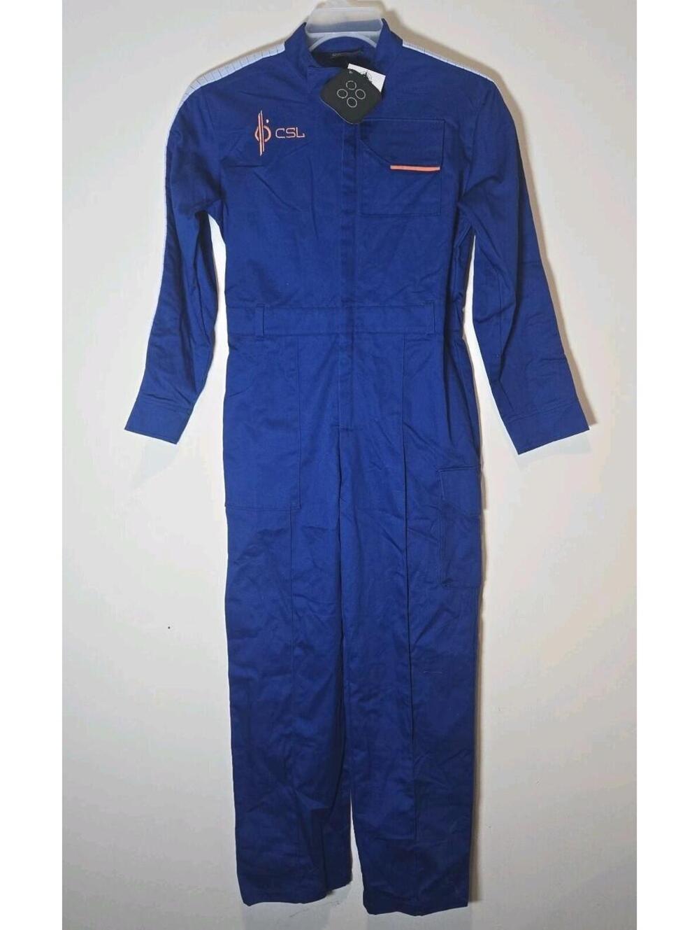 NWT Disney Parks Star Wars Galaxy's Edge Starcruiser Blue Jumpsuit Youth sz XL